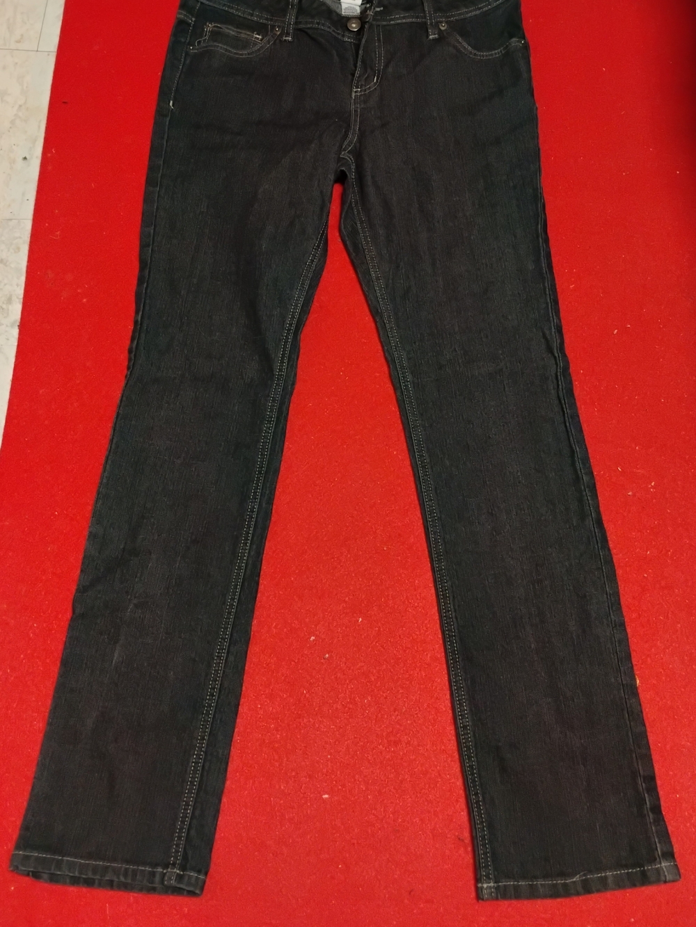 Dark Wash Women's Jeans - Black